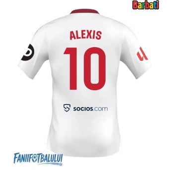 Sevilla Alexis Sanchez #10 Tricou Fotbal Replică 2025-26 Barbati Acasa